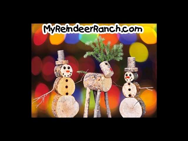 Handmade Christmas Gifts - Reindeer Ranch - Snowmen and Reindeer