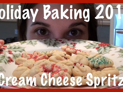 Holiday Baking 2012: Cream Cheese Spritz