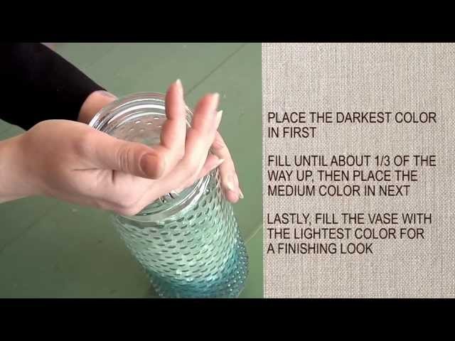 How To Decorate Glass Vases