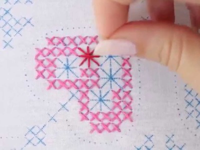How to embroider a Cross Stitch