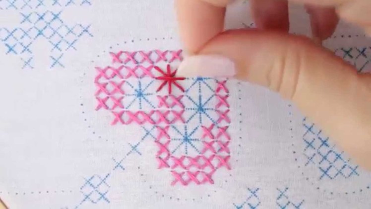 How to embroider a Cross Stitch
