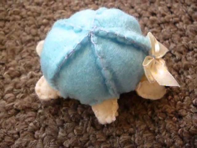 How to Make a Cute Turtle Plush From Felt