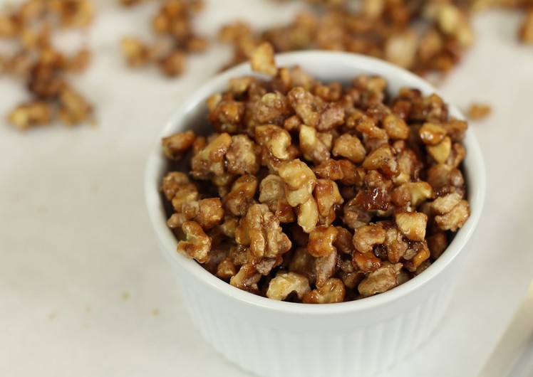 How To Make Candied Walnuts - So Easy, Delicious. Great for Salads, Gifts and Snacks by Rockin Robin