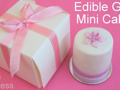 How to Make Mini Cakes for Edible Gifts or Wedding Favors by Pink Cake Princess