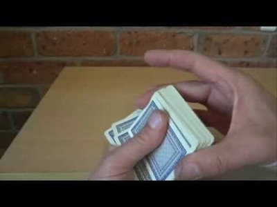 How to Shuffle Cards - Playing Cards - 52 Card Decks - Step by Step Instructions