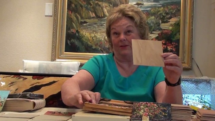 HowTo Paint:on Wood Panel- Marge Kinney