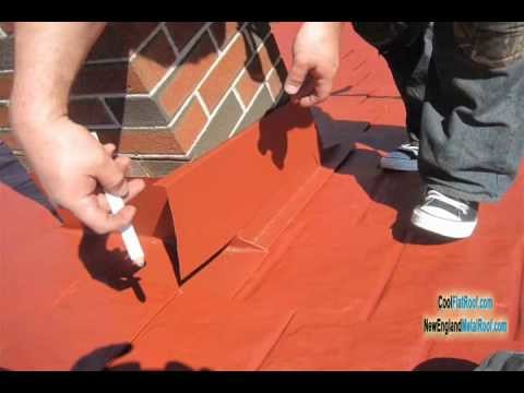 METAL ROOF Chimney Flashing - How to Prevent Leaks