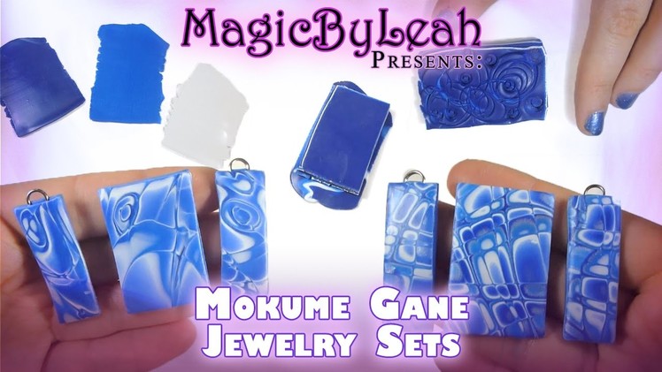 Mokume Gane Polymer Clay Jewelry Tutorial Video MagicByLeah