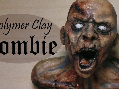 Polymer Clay Zombie Tutorial.Timelapse