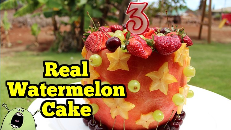 Real WATERMELON CAKE - 100% Fruit