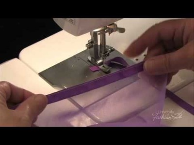 Sewing a Ribbon Edge Hem - Preview
