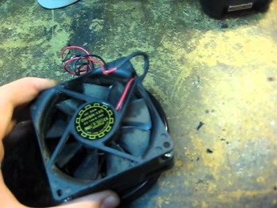Simple Home made Air Conditioner Fan How To