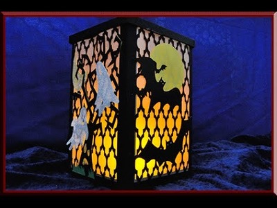 Spooky Halloween Luminaria - Cricut Explore