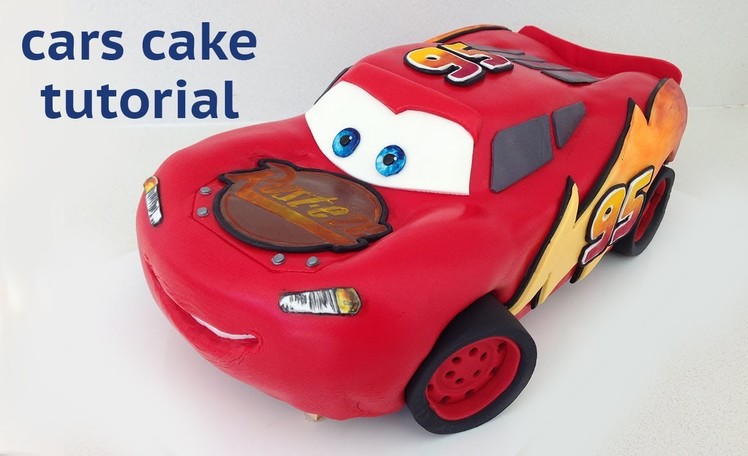 Cars Cake Tutorial HOW TO COOK THAT Disney Lightning McQueen Ann Reardon