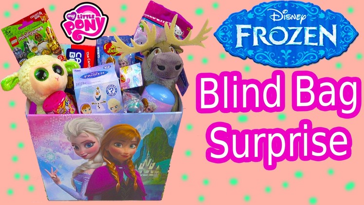 Disney Frozen Easter Basket Box Blind Bags MLP Lego Surprise Mystery Minis Beanie Boos