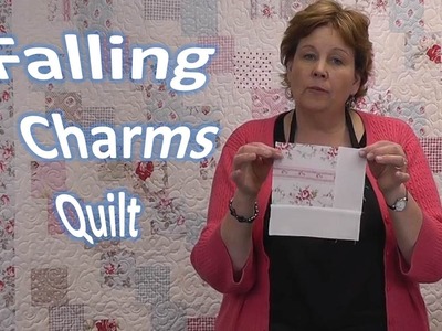 Falling Charms Quilt Tutorial - Quilting With Charm Packs