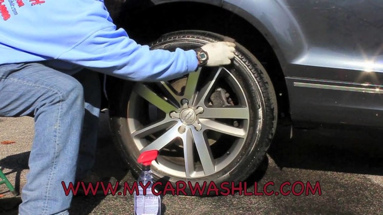HOW TO DETAIL YOUR WHEELS USING NO CHEMICALS