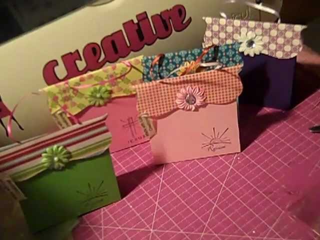 How to make a paper purse gift bag