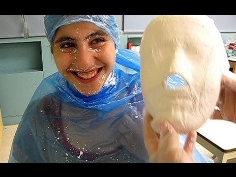 How To Make A Plaster Mask Of Your Face - For Carnivals, Wall Decorations, Costumes Etc.
