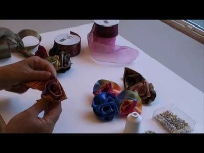How To Make A Ribbon Rose