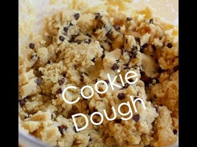 How to Make Edible Cookie Dough!