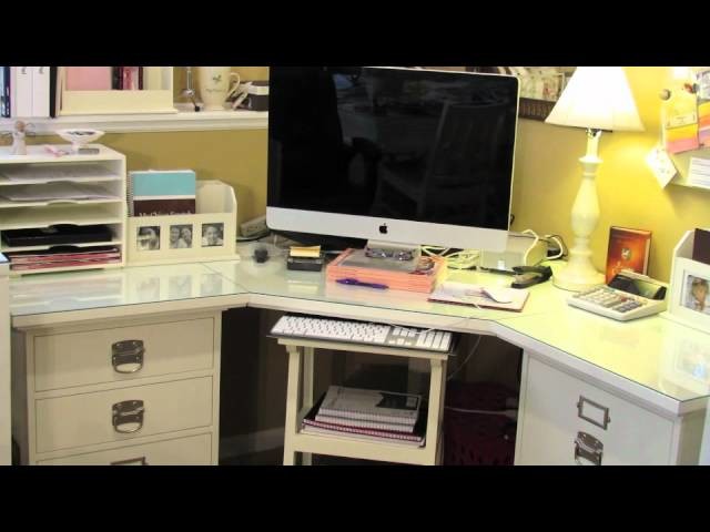 How to organize your Stampin Up desk