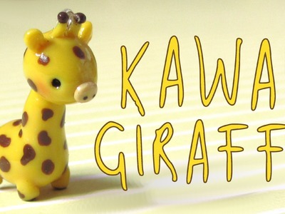 Kawaii Giraffe Charm Tutorial - Polymer Clay How-To.
