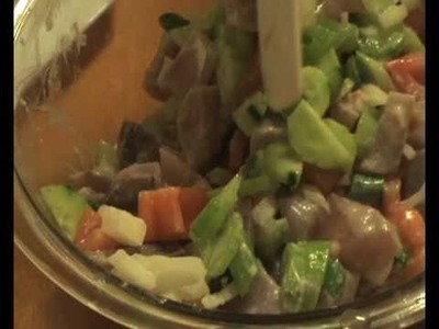 SamoaFood.com How to make Oka I'a - Fish Salad