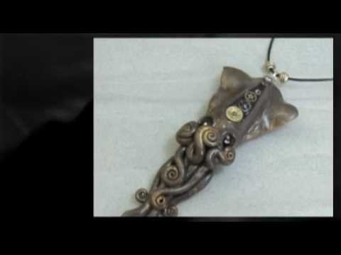 Steampunk Cephalopod Jewelry by Noadi's Art (Old)