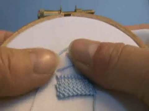 Trellis Stitch -  Elizabethan Embroidery - Part III