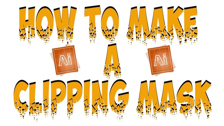 Adobe Illustrator CS5 Tutorial: How to Make A Clipping Mask