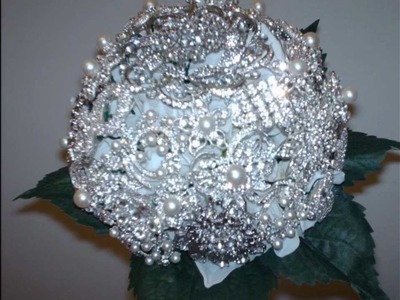 Crystal Brooch Bouquet