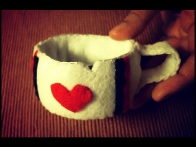 Day 6 of 7 of Alice In Wonderland: Chipped Tea Cup Plushie