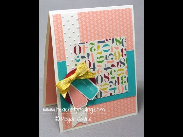 Discover How to Make This Birthday Card
