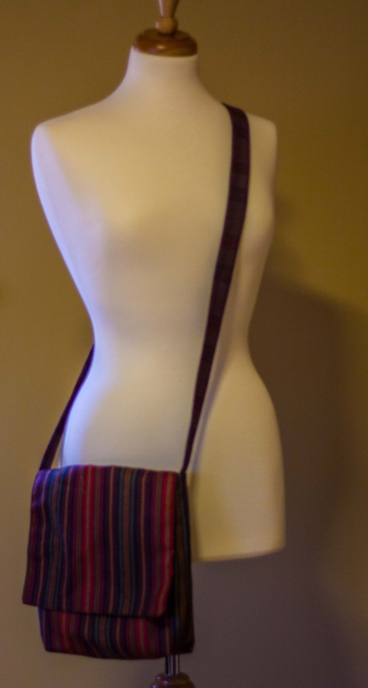 Easy BoHo Bag Tutorial (Sewing For Beginners)