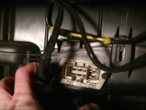 Fix Blower Motor Resistor on Town and Country 2002