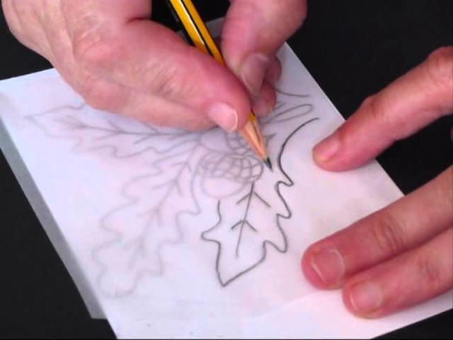 From Little Acorns - Tracing & Transferring -  Decorative Painting for Beginners