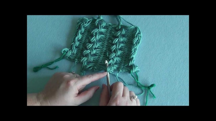 How To: Hairpin Lace - Finishing Ends with Tassles (Part 5)
