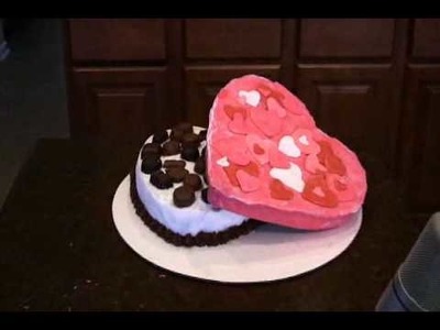 HOW TO MAKE A VALENTINES DAY CAKE