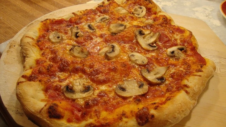 How to Make Home Made Pizza Dough, Homemade pizza recipe