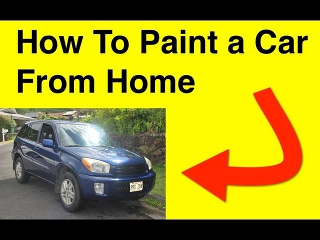 How To Paint a Car - DIY