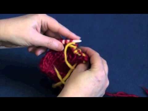 Invisible Sewn Ribbed Bind Off