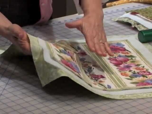 Learn Nancy's favorite techniques for basting a quilt