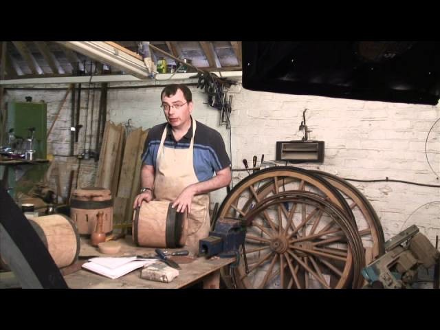 Making a Wooden Carriage Wheel pt 1