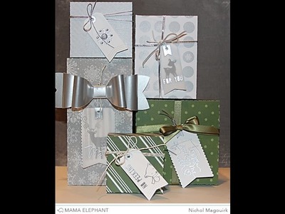 Mama Elephant Designer Series | "Gift Tags" Tags A Lot Creative Cuts Dies
