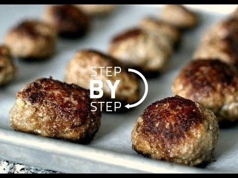 Meatballs! How to Make Meatballs, Meatballs Recipe, The Best Meatballs Recipe, Baked Meatballs
