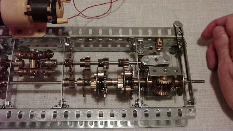 Meccano 3-speed automatic gearbox