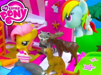 MLP Fash'ems Rainbow Dash Fluttershy Shopkins ROAD TRIP RV Camper My Little Pony Video Series Part 8