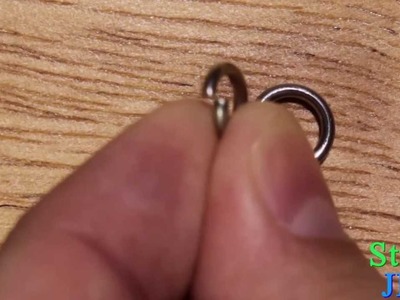 Opening and closing Chain Maille jump rings