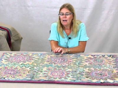 Part 1: Rug Hooking with Yarn by Susie Stephenson, examples and inspirations.